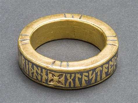 anglo saxon runic rings.